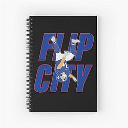 Cam Skattebo Flip City Giants Notebook