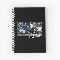 Cam Skattebo Spiral Notebook