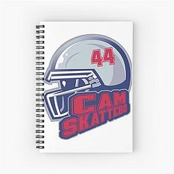 Best Cam Skattebo Football Notebook
