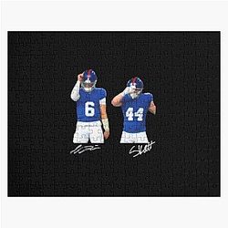 Jackson Dart and Cam Skattebo New York Giants Puzzle