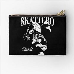 Cam Skattebo Vintage BnW Zipper Pouch