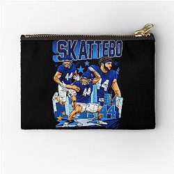 Cam Skattebo Graphic Giants Football Arizona State Sun Devils Zipper Pouch