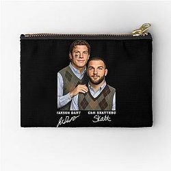 Jaxson Dart & Cam Skattebo Step Brothers Zipper Pouch