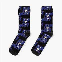 Cam Skattebo, Flip City, NY Giants Socks