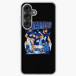 Cam Skattebo Graphic, Giants Football, Arizona State Sun Devils Samsung Galaxy Soft Case