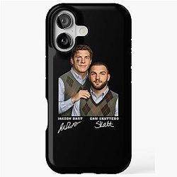 Jaxson Dart & Cam Skattebo Step Brother iPhone Tough Case