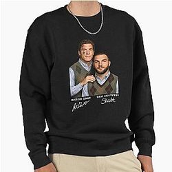 Jaxson Dart & Cam Skattebo Step Brothers Pullover Sweatshirt