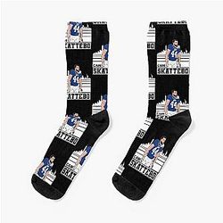 Cam Skattebo New York Skyline Football Socks