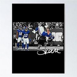 Cam Skattebo Backflip Celebration Poster