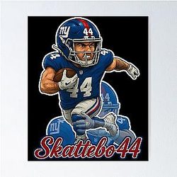 Cam Skattebo Poster