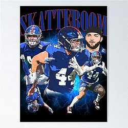 Cam Skattebo Ny Giants Poster