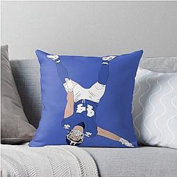 Cam Skattebo Upside Down Flip TD Celebration Minimalist Throw Pillow