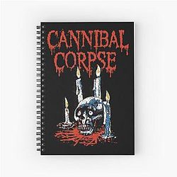 Cannibal Corpse Official Merchandise Ritual Spiral Notebook