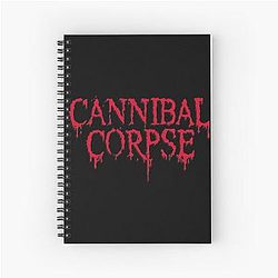 Cannibal Corpse Metal T-Shirt Spiral Notebook