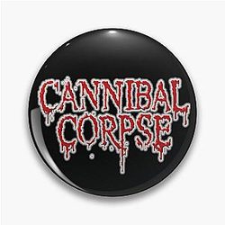 Cannibal Corpse Sticker Pin
