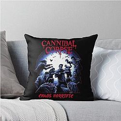 Cannibal Corpse - Chaos Horrific Throw Pillow
