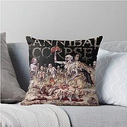 Cannibal Corpse Throw Pillow