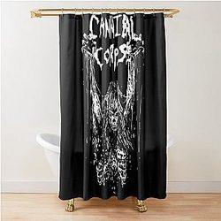 Cannibal Corpse Merch Shower Curtain