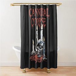 Cannibal Corpse Ritual Candles Shower Curtain
