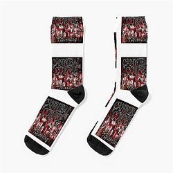 Cannibal Corpse The Bleeding Album Cover Socks