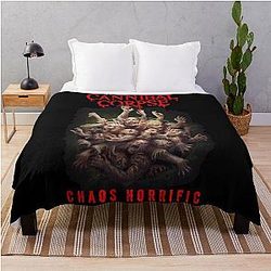 Cannibal Corpse - Chaos Horific Throw Blanket