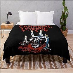 Cannibal Corpse Official Merchandise Ritual Throw Blanket
