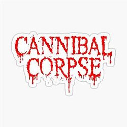 Cannibal Corpse Logo Sticker