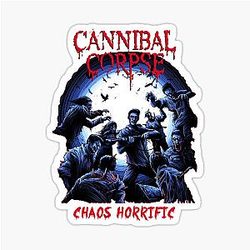 Cannibal Corpse - Chaos Horror Sticker