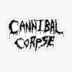 Cannibal Corpse Death Metal Sticker