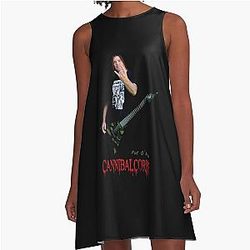 Cannibal Corpse Top A Line Dress