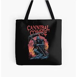Cannibal Corpse A Skeletal Domain All Over Print Tote Bag