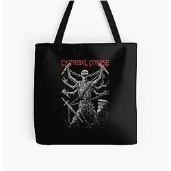 Cannibal Corpse Evisceration Plague All Over Print Tote Bag