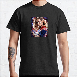 Captain Marvel Merch Collection Captain Marvel T-Shirts