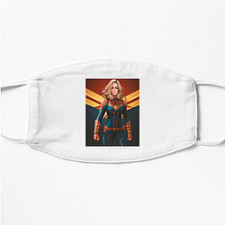 Captain Marvel Signature Captain Marvel Face Masks