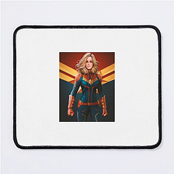 Captain Marvel Signature Captain Marvel Mouse Pads