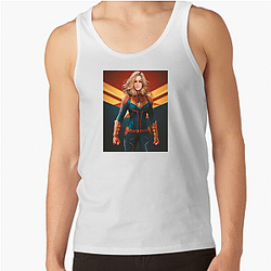 Captain Marvel Signature Captain Marvel Tank Tops