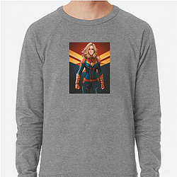 Captain Marvel Signature Captain Marvel Sweatshirts