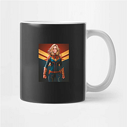 Captain Marvel Signature Captain Marvel Mugs