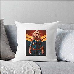 Captain Marvel Signature Captain Marvel Pillows Cover