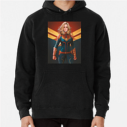 Captain Marvel Signature Captain Marvel Hoodies
