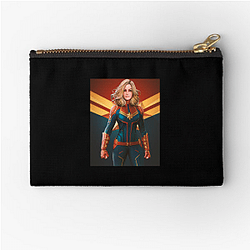 Captain Marvel Signature Captain Marvel Zipper Pouches
