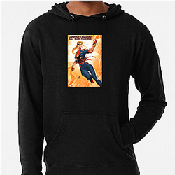 Captain Marvel Fan Art Captain Marvel Hoodies