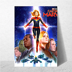 Captain Marvel Collection for fans Captain Marvel Posters