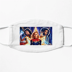 Captain Marvel Merch Captain Marvel Face Masks