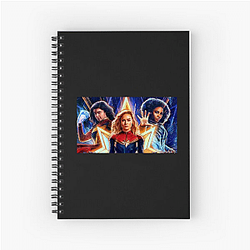 Captain Marvel Merch Captain Marvel Notebook
