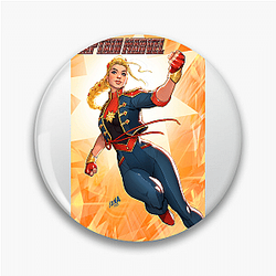Captain Marvel Fan Art Captain Marvel Pins