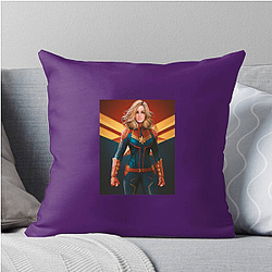 Captain Marvel Signature Captain Marvel Pillows Cover