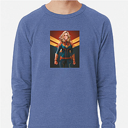 Captain Marvel Signature Captain Marvel Sweatshirts