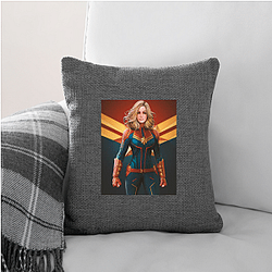 Captain Marvel Signature Captain Marvel Pillows Cover