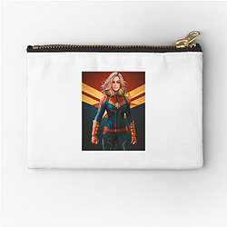 Captain Marvel Signature Captain Marvel Zipper Pouches